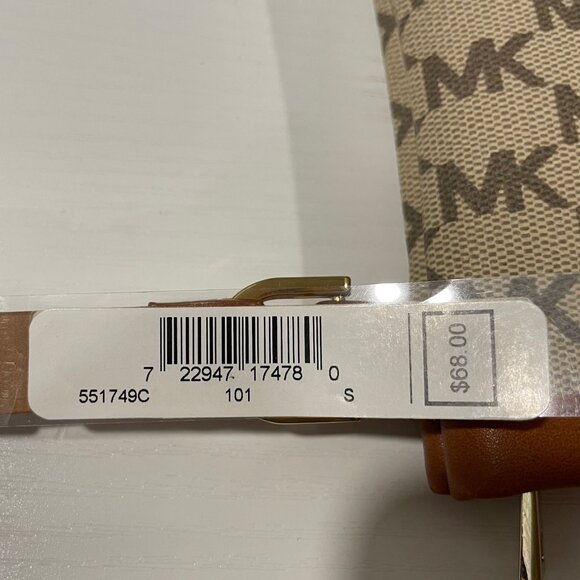 Michael Kors Logo MK Waist Belt Bag Fanny Pack NEW Size Small Make me an Offer - Picture 6 of 6